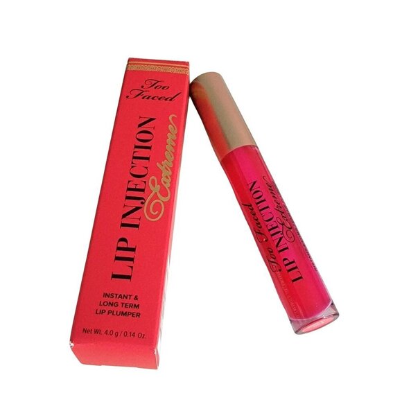 Too Faced Lip Injection Extreme Shade Pink Punch New - Picture 7 of 12